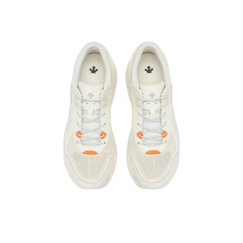 DESCENTE Dualis Low Top Casual Shoes Men's White-2