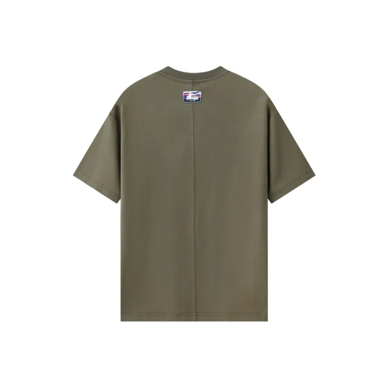 LONSDALE T Shirt Unisex Gray Green-1