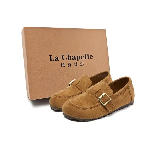La Chapelle Casual Single Shoes Women's Yellow