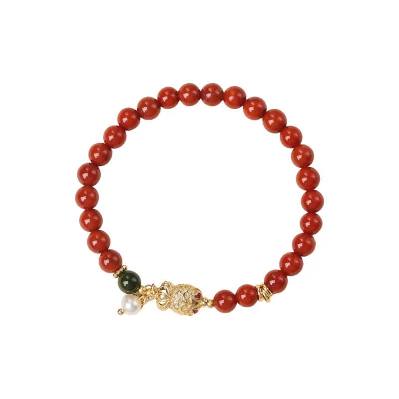 TIANTAISHAN Agate Bracelets Unisex-0