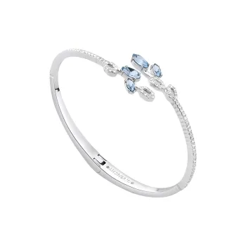 Givenchy Alloy, Faux Crystal Bangles Women's Silver
