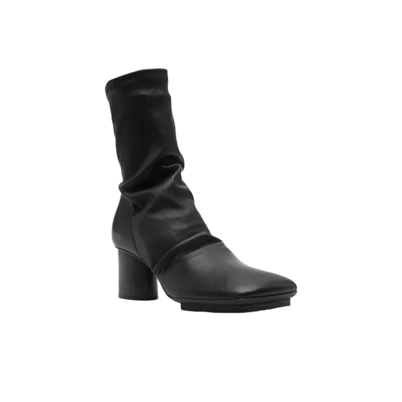 UMA WANG Stone Ankle Boots Women's Black-2