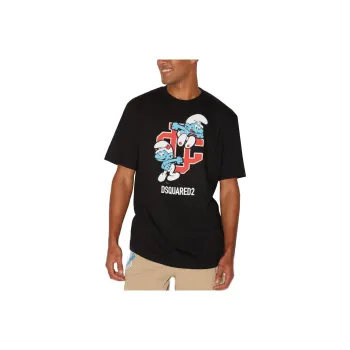 DSQUARED 2 T Shirts Unisex Black