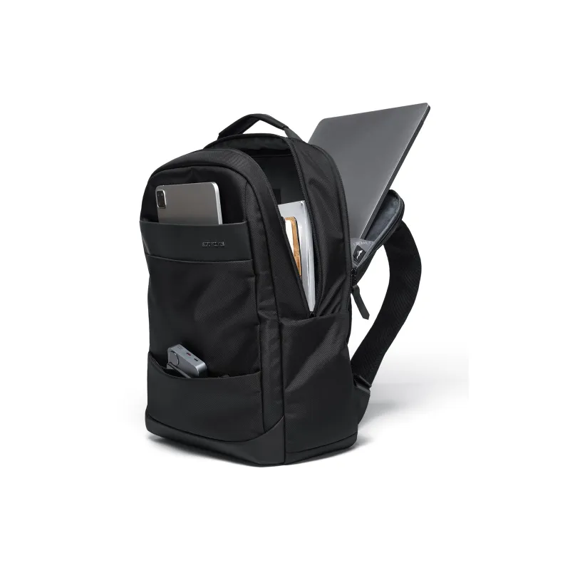 SEPTWOLVES Fabric Backpacks Laptop Bags Backpack Unisex Black-4