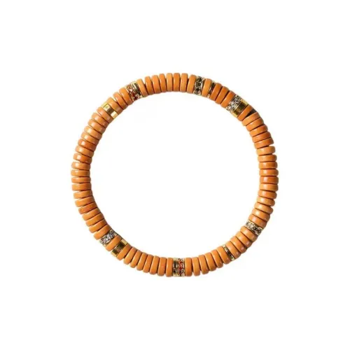 YUFANGCHUN Green Sandalwood Wooden Bracelets Unisex