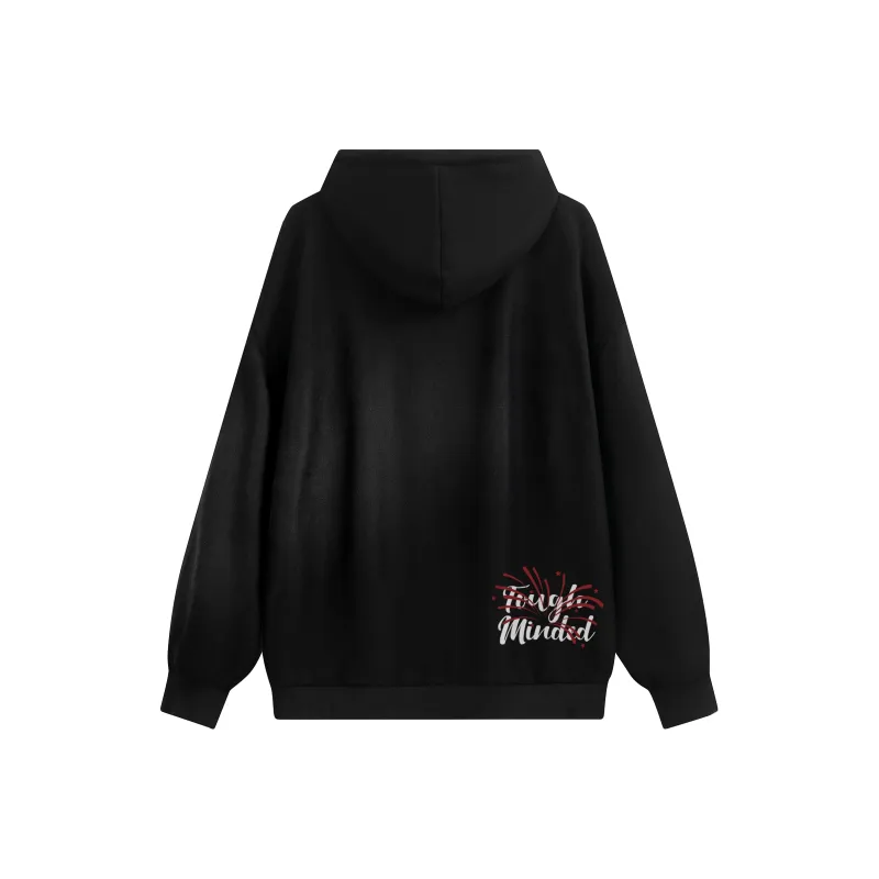 Warrior Huichao Riding The Wind Collection Sweatshirt Unisex Black-1