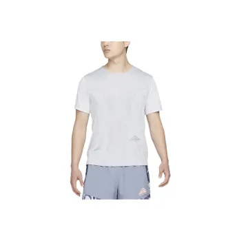 Nike T Shirts Men Iron Stone Gray