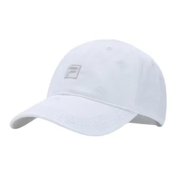 FILA Cotton, Polyester Baseball Caps Unisex White