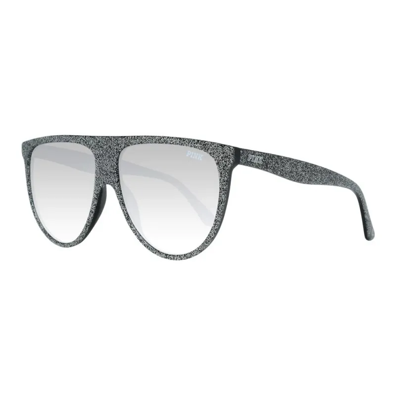 Victoria's Secret Plastic Irregular Shape Sunglasses Women's Gray-0