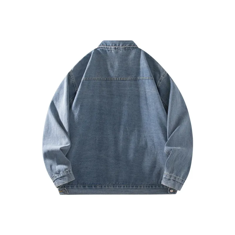 SOCKKEY Denim Jacket Unisex Black-12