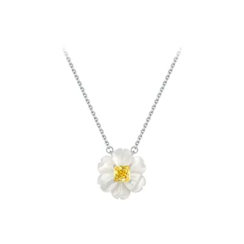 BABYBEI Mother Of Pearl Necklaces Women's