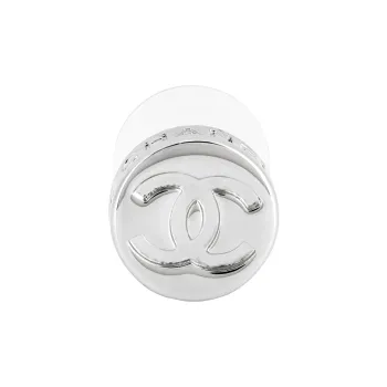 CHANEL   Stud Earrings Women's Silver