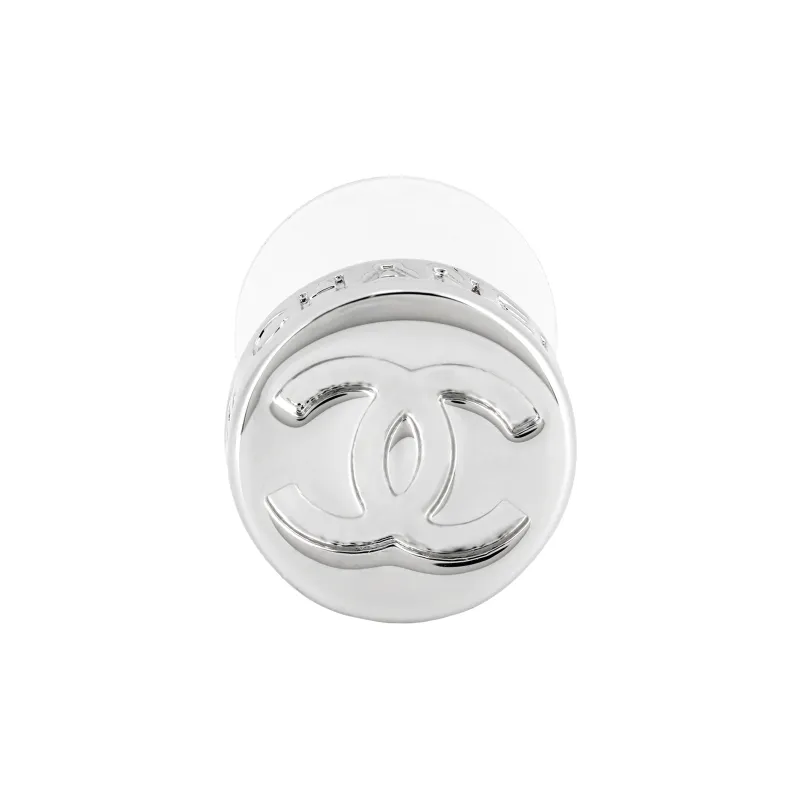 CHANEL   Stud Earrings Women's Silver-0