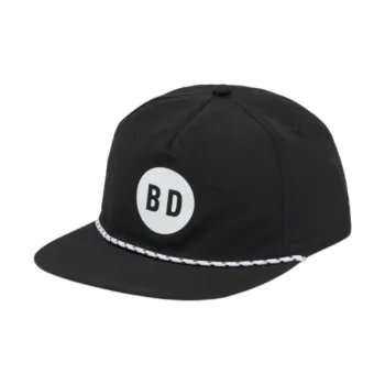 BLACK DIAMOND Nylon Baseball Caps Men's Black