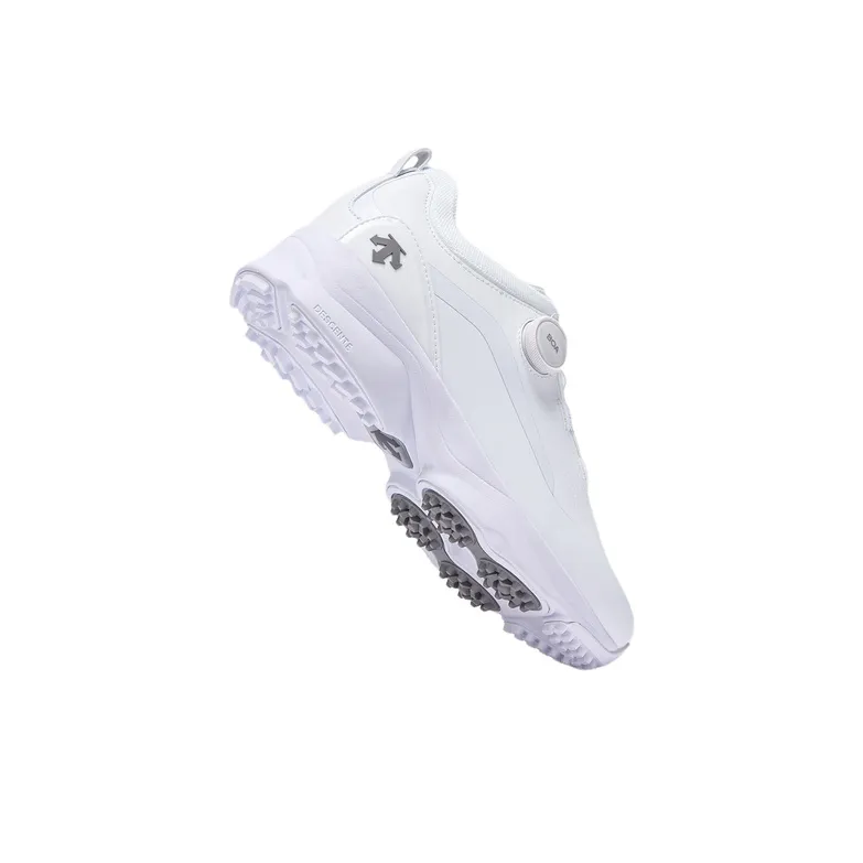 DESCENTE GOLF Low Top Casual Shoes Women's White-3
