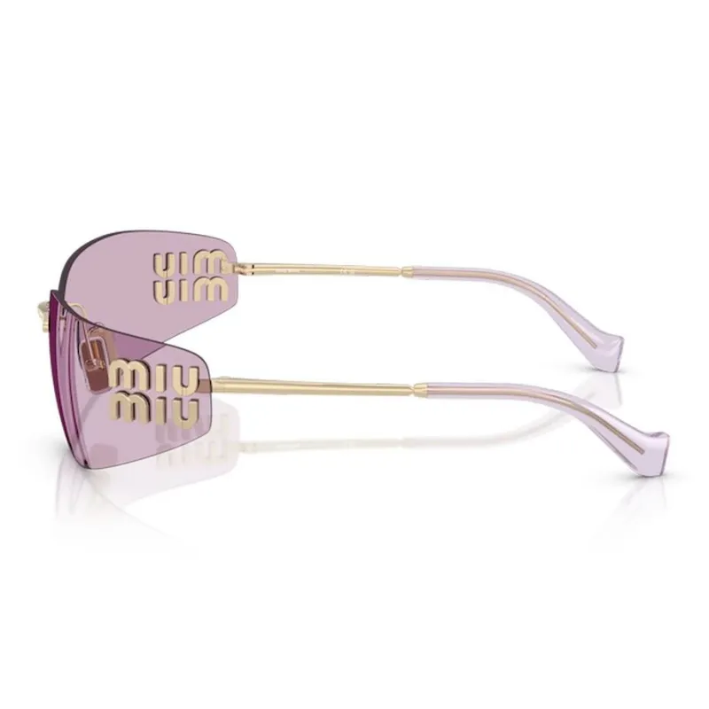 MIU MIU Logo appliqué Sunglasses-2