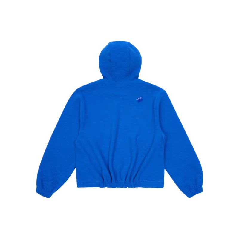 ADER ERROR Semi Oversized Fit Zip Hoodie 'Blue'-1