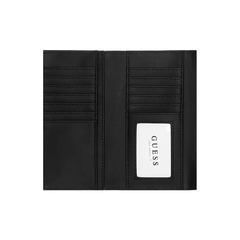 GUESS Faux Leather Artificial Leather Wallets Clutches Regular Women's Black-3