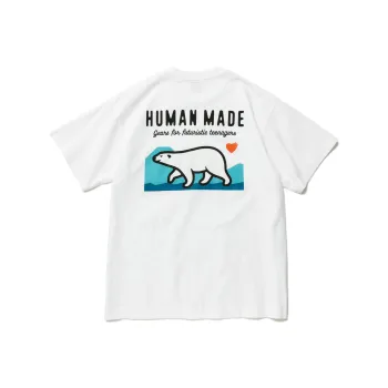 HUMAN MADE Polar Bear Pocket T Shirt
