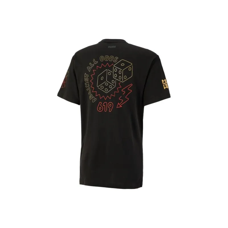 PUMA T-Shirts Men Black-0