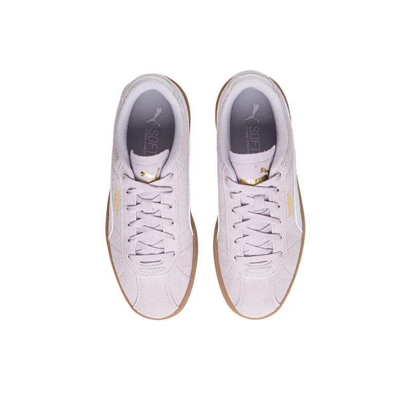 PUMA Club 2 Low Top Skateboard Shoes Women's Light Purple-3