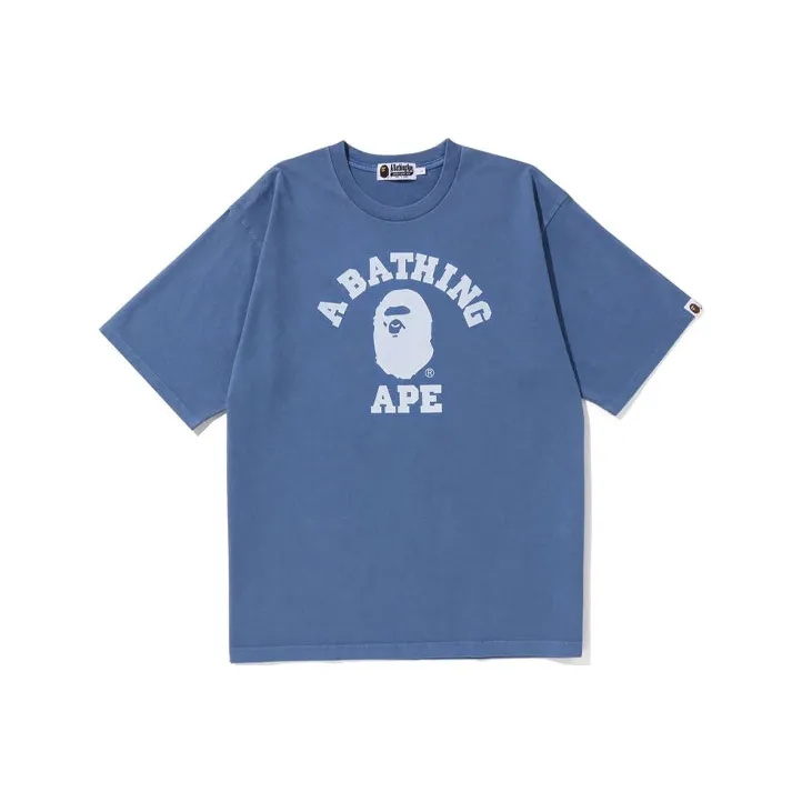 Bape Pigment Dyed College Relaxed Fit Tee-3
