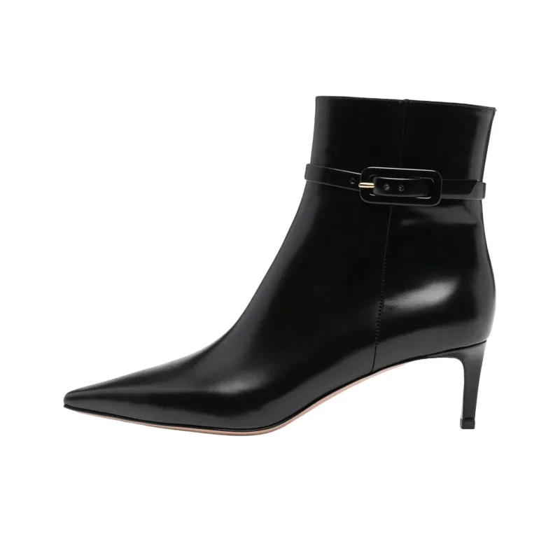 GIANVITO ROSSI Lindsay Ankle Boots Women's Black-0