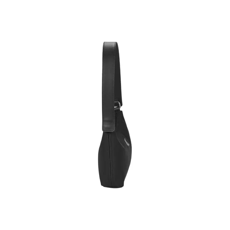 CALVIN KLEIN Synthetic Leather Shoulder Bag Medium Size Women's Black-1