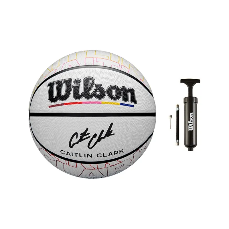 Wilson WNBA Collection Rubber Basketball Graffiti White Size 5/6/7 Ball Training Unisex-5