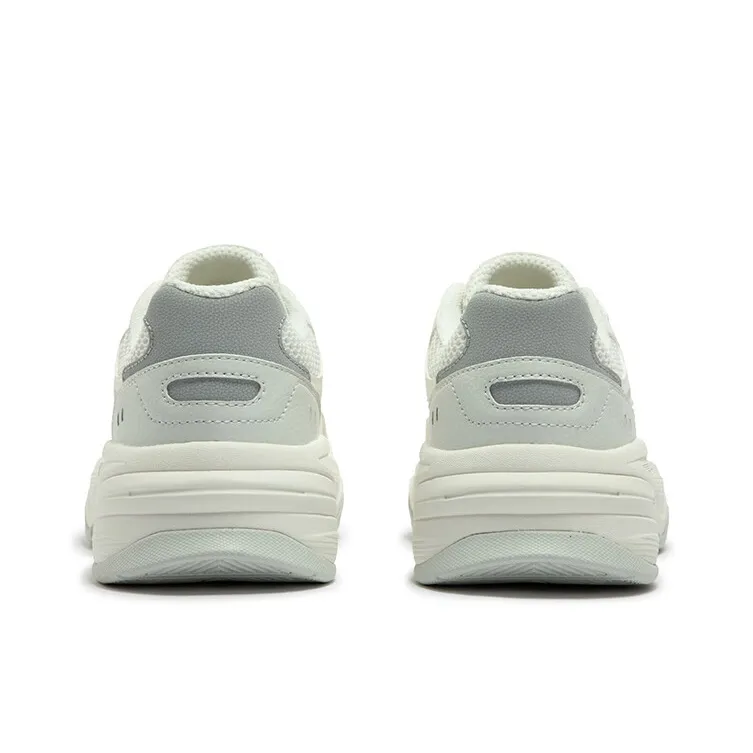 361° Sailing Series Breathable Slip Resistant Low Top Casual Running Shoes Women's White Gray-3