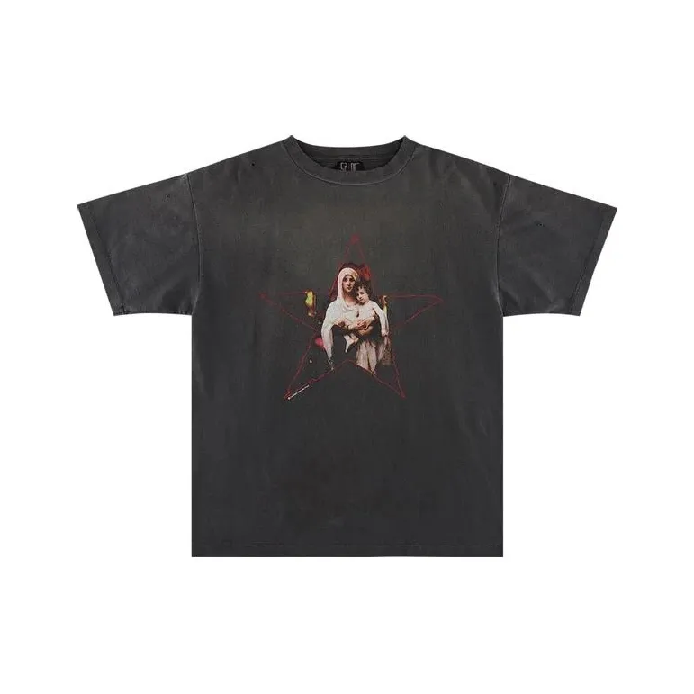 SAINT Mxxxxxx Str Maria T Shirt-0