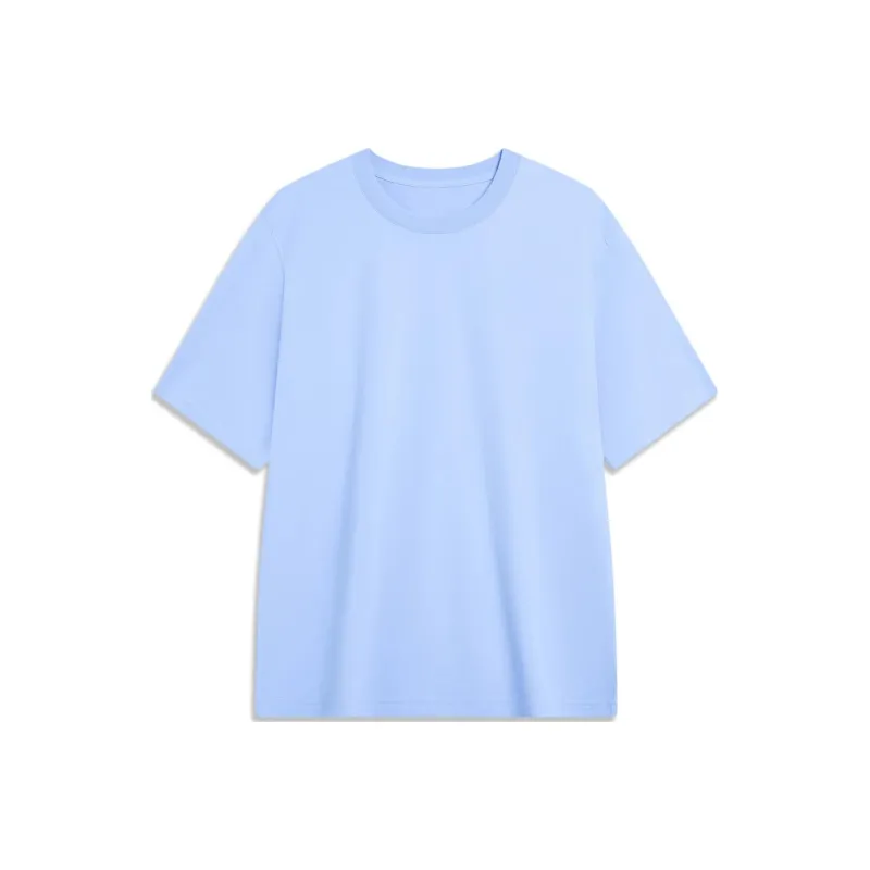 LiNing T Shirt Men's Sichuan Gray Blue-0