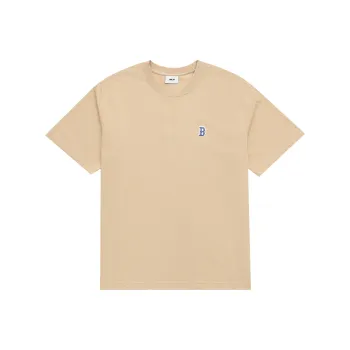 MLB Set in Sleeve T Shirt Unisex Sandy Brown