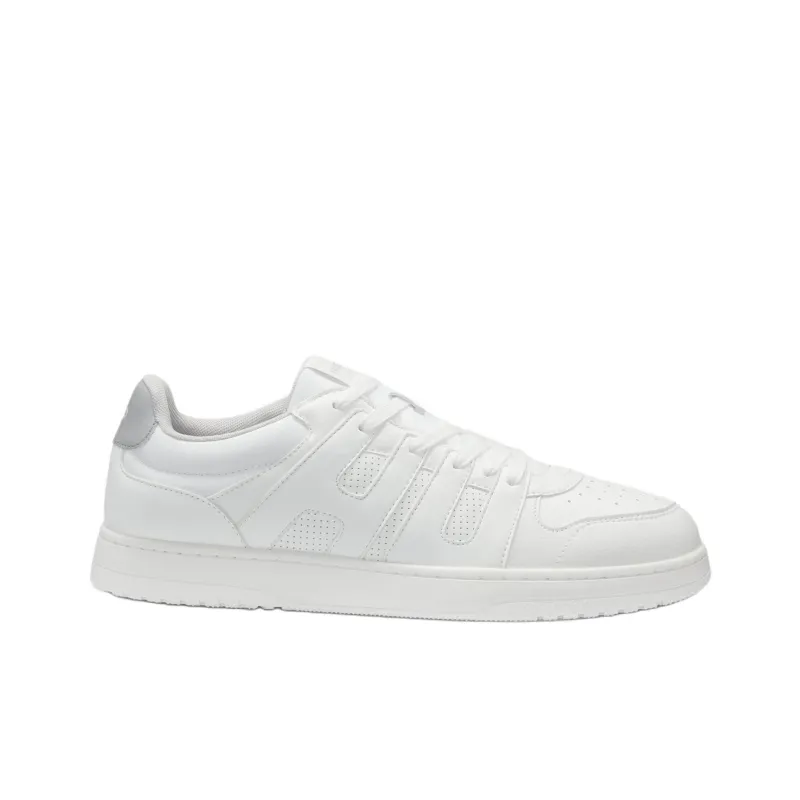 HUGO BOSS Low Top Skateboard Shoes Men's White-1