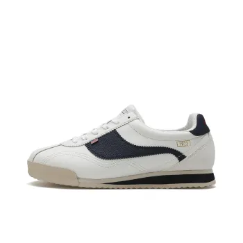 JACLAR BOSTONIAN JOGGER Low Top Casual Shoes Unisex White Navy Blue