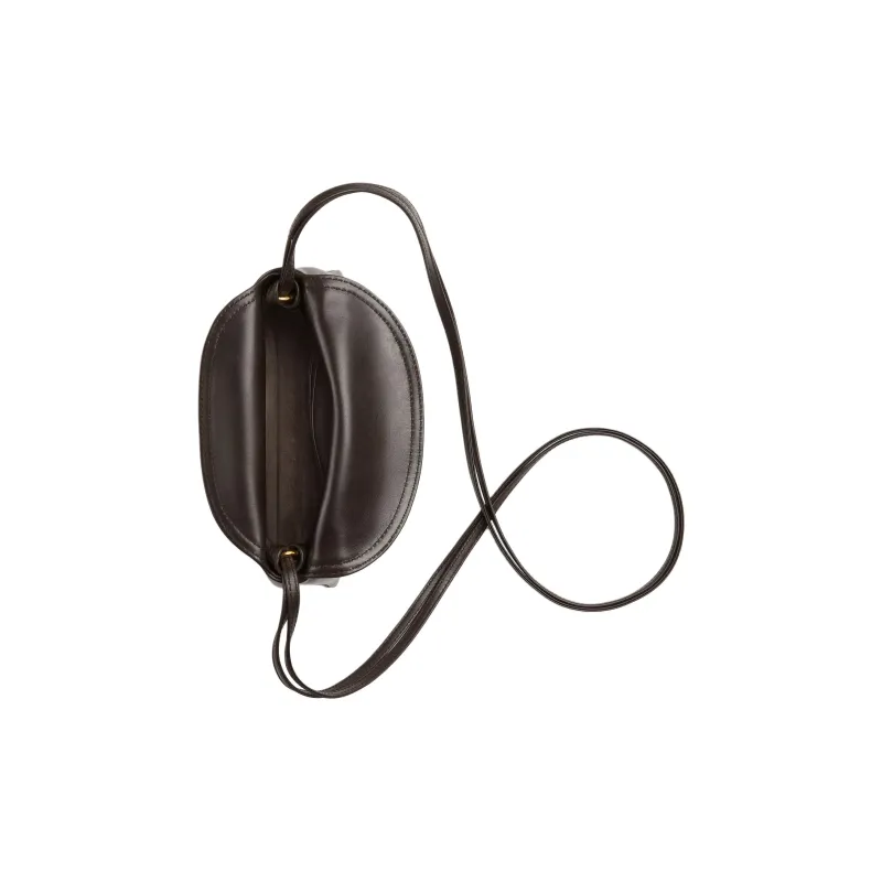 Bottega Veneta Cow Leather Shoulder Bag, Crossbody Bag Mini Unisex Brown-3