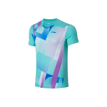 LiNing Badminton Series T Shirt Men's Neon Jade Green