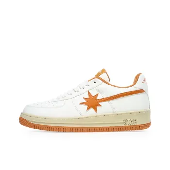Starwalk Soldier Abrasion Resistant, Lightweight, And Breathable Low Top Skateboard Shoes Unisex Orange