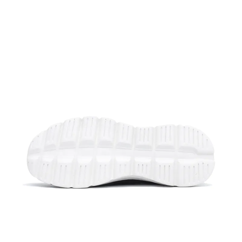 Singing Anti Slip And Wear Resistant Breathable Low Top Casual Shoes Unisex Black White-5