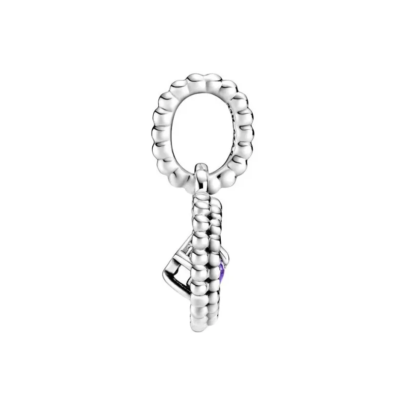 Pandora Silver Pendants Women's Purple-1