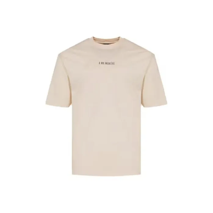 Jordan T Shirts Men Beige-0