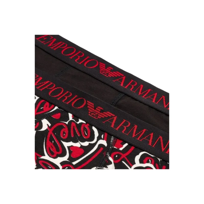 EMPORIO ARMANI Two pack Of Valentine's Day Capsule Collection Boxer Briefs-1