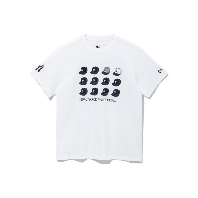 New Era SS22 T Shirt Unisex White-0
