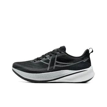 XTEP 360X 2.0 LITE Slip Resistant Coverage Low Top Carbon Plate Marathon Racing Running Shoes Men's Black White