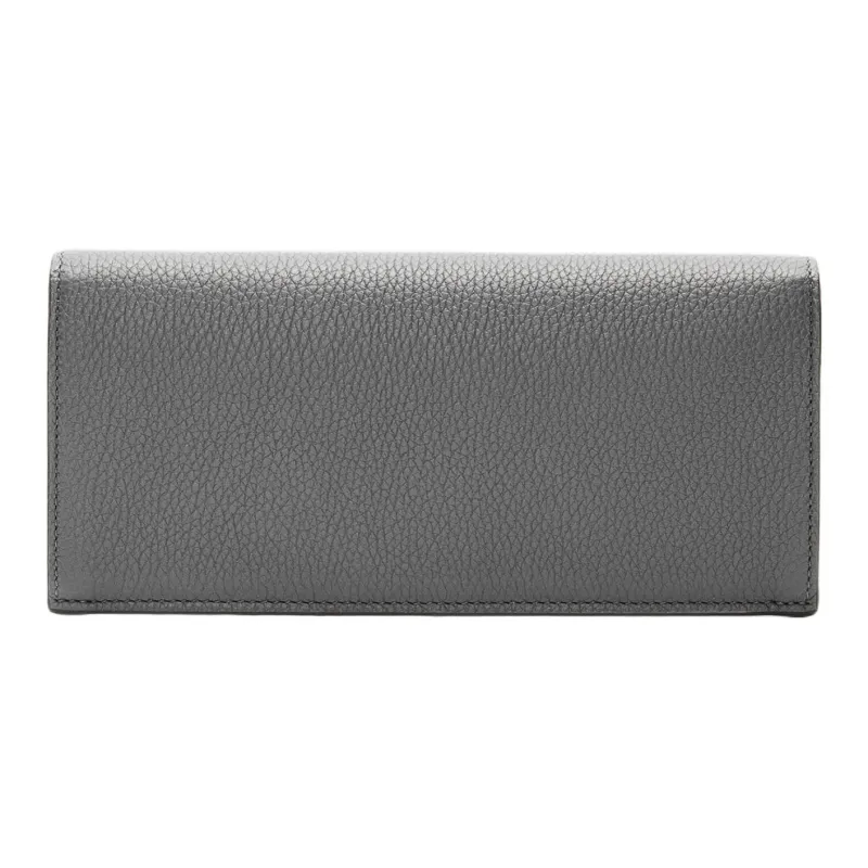 LOEWE Calfskin Wallet Men's Anthracite-1