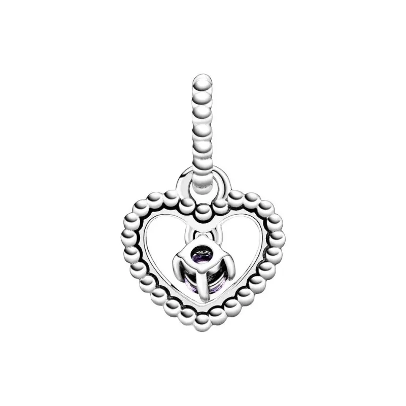 Pandora Silver Pendants Women's Purple-2