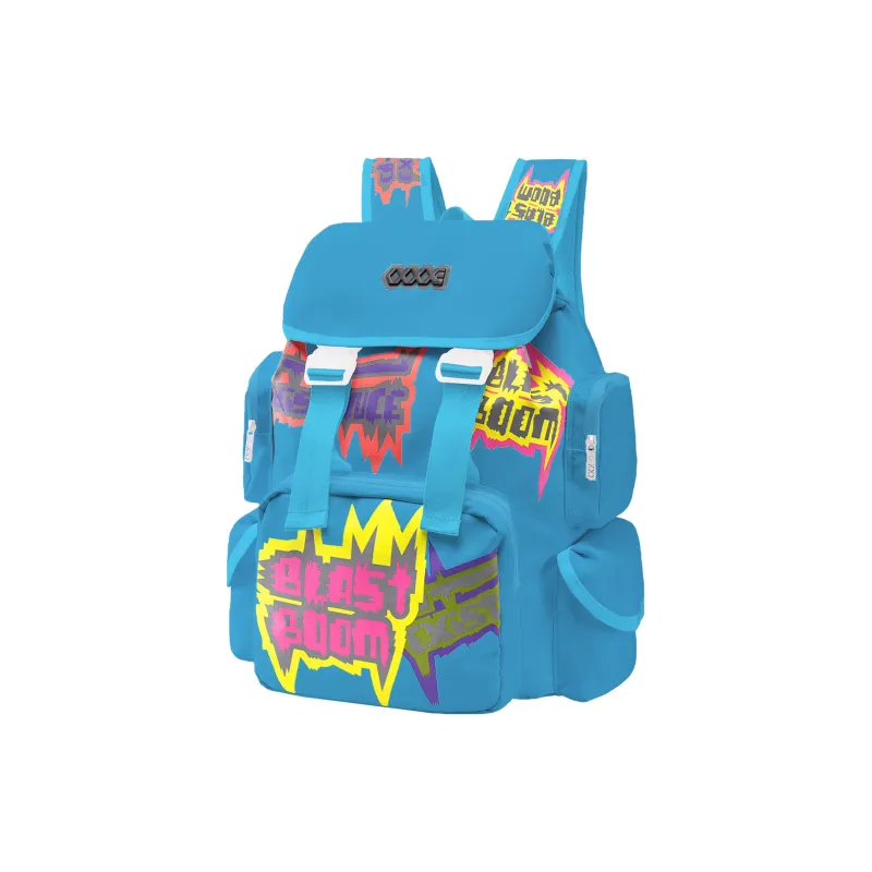 COEXISTENCE Polyester Students Backpack Basketball Bag Regular Unisex Blue-1