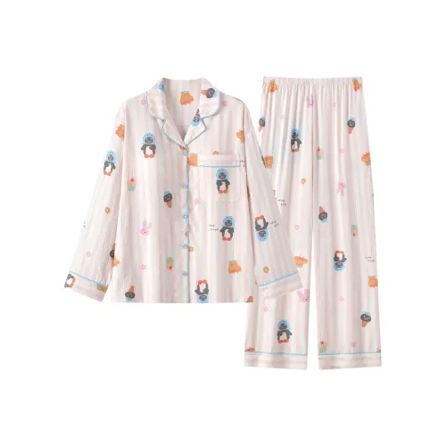 XIAFENYAN Pajama Set Women's Pink