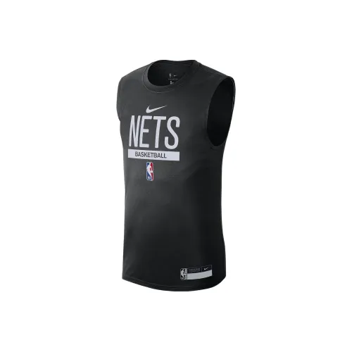 Nike Nba Brooklyn Nets Basketball Dri Fit Sleeveless Top