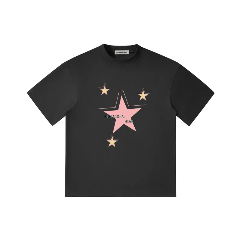 PENTAGONAL HEART T Shirt Unisex-5
